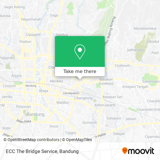 ECC The Bridge Service map