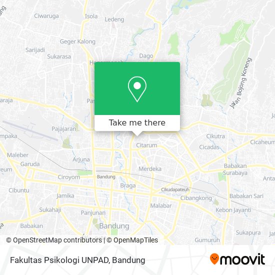 Fakultas Psikologi UNPAD map