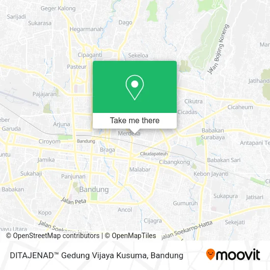 DITAJENAD™ Gedung Vijaya Kusuma map