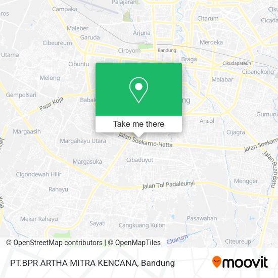 PT.BPR ARTHA MITRA KENCANA map