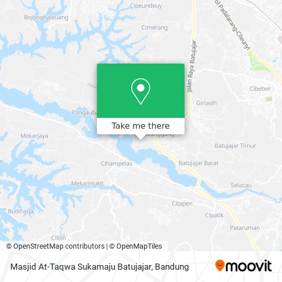 Masjid At-Taqwa Sukamaju Batujajar map