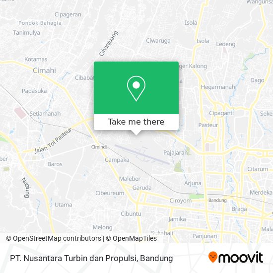 PT. Nusantara Turbin dan Propulsi map