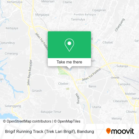Brigif Running Track (Trek Lari Brigif) map