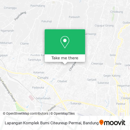 Lapangan Komplek Bumi Citeureup Permai map