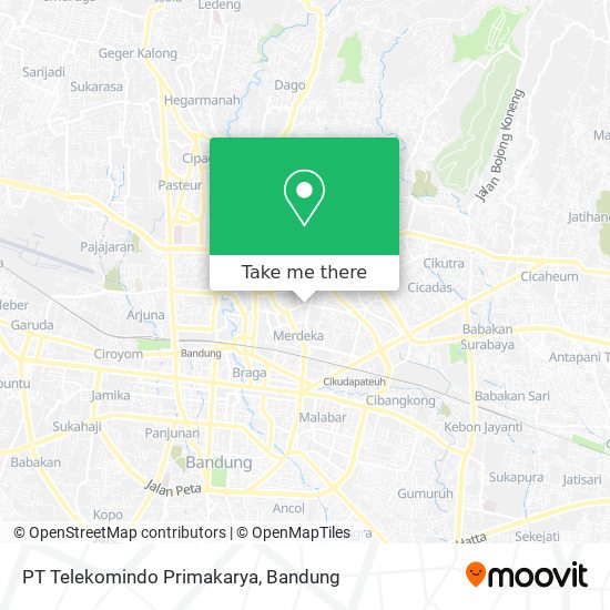 PT Telekomindo Primakarya map