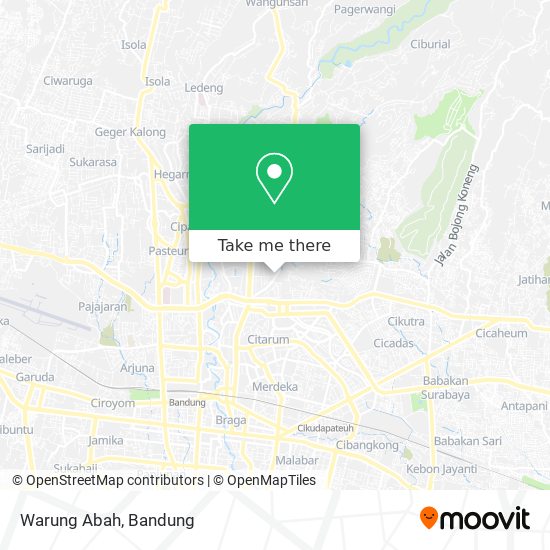 Warung Abah map