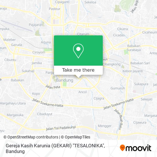 Gereja Kasih Karunia (GEKARI) "TESALONIKA" map