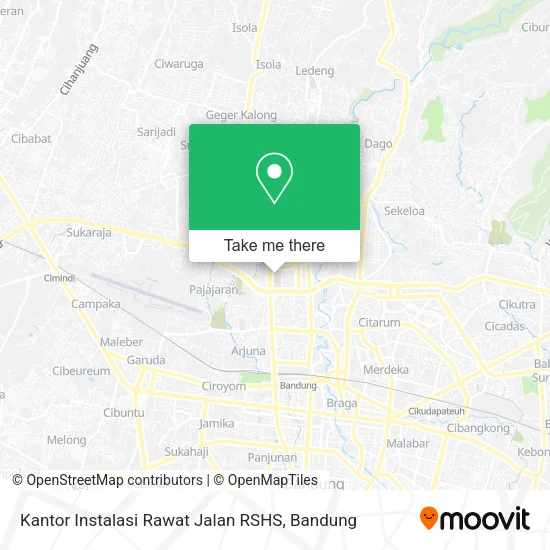 Kantor Instalasi Rawat Jalan RSHS map