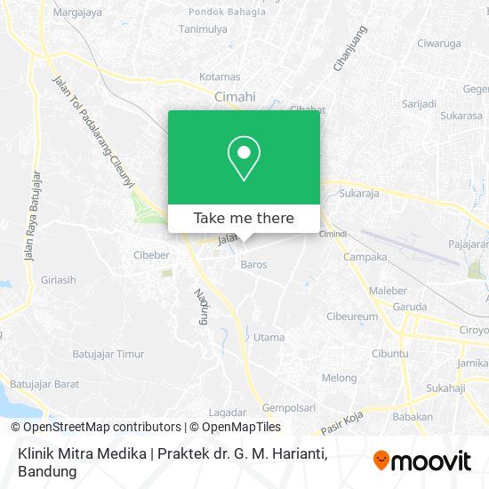 Klinik Mitra Medika | Praktek dr. G. M. Harianti map