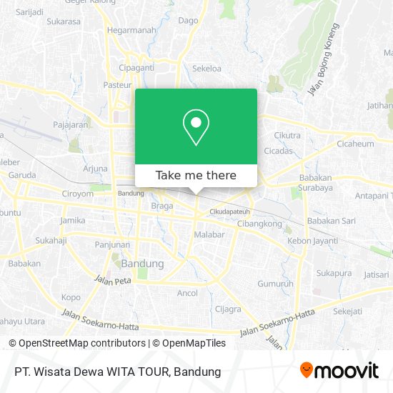 PT. Wisata Dewa WITA TOUR map