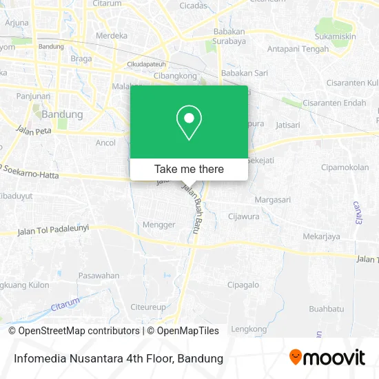Infomedia Nusantara 4th Floor map