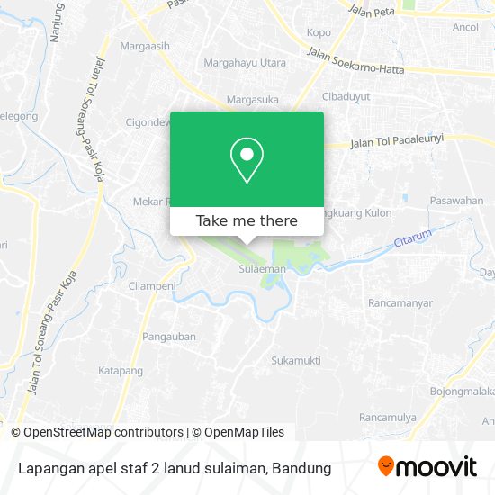 Lapangan apel staf 2 lanud sulaiman map