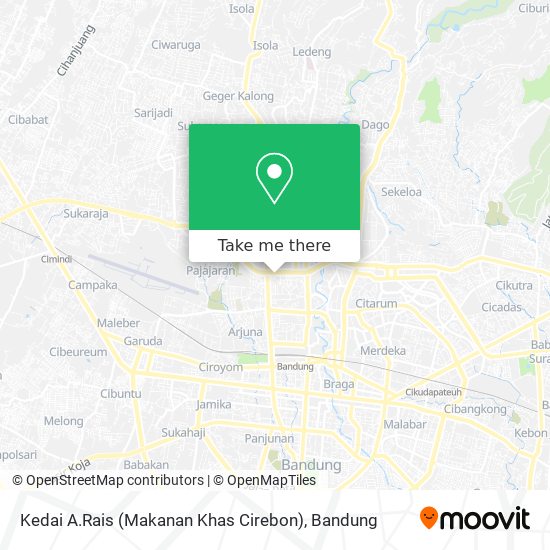 Kedai A.Rais (Makanan Khas Cirebon) map