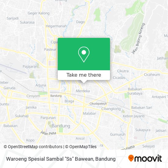 Waroeng Spesial Sambal "Ss" Bawean map