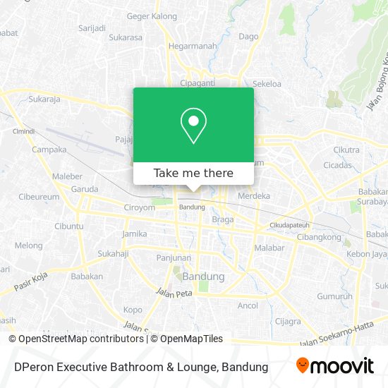 DPeron Executive Bathroom & Lounge map