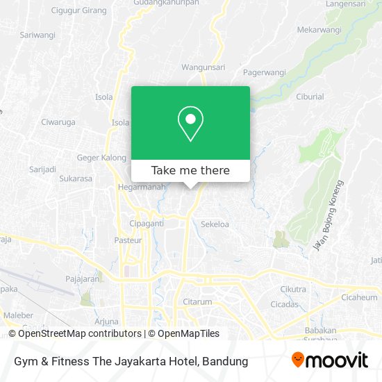 Gym & Fitness The Jayakarta Hotel map