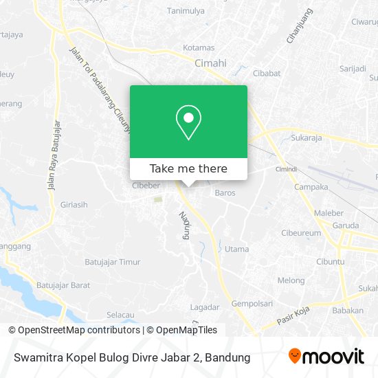 Swamitra Kopel Bulog Divre Jabar 2 map