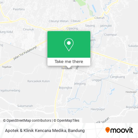 Apotek & Klinik Kencana Medika map