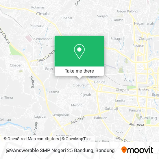 @9Answerable SMP Negeri 25 Bandung map