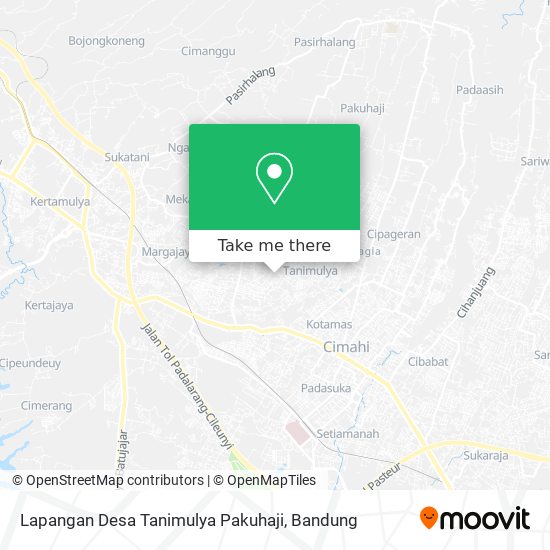 Lapangan Desa Tanimulya Pakuhaji map