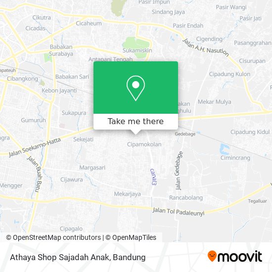 Athaya Shop Sajadah Anak map