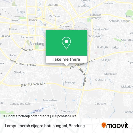 Lampu merah cijagra batununggal map