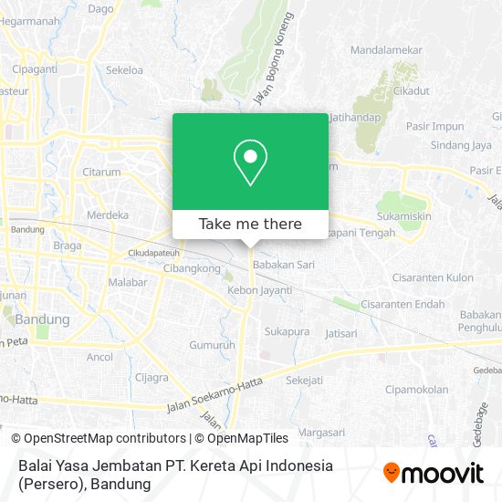 Balai Yasa Jembatan PT. Kereta Api Indonesia (Persero) map