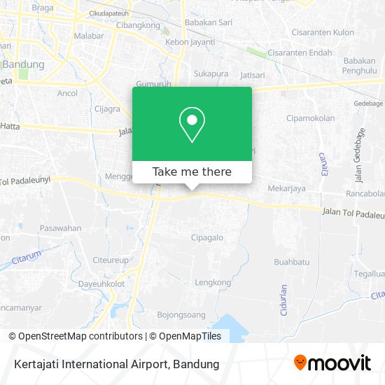 Kertajati International Airport map