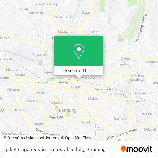 piket siaga reskrim polrestabes bdg map