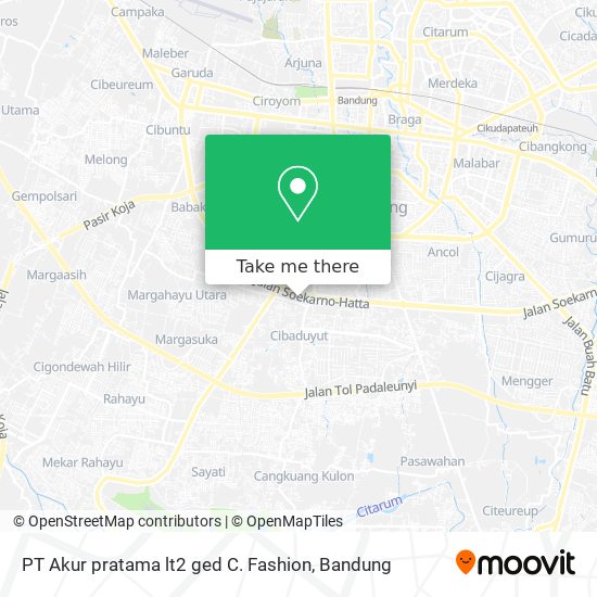 PT Akur pratama lt2 ged C. Fashion map