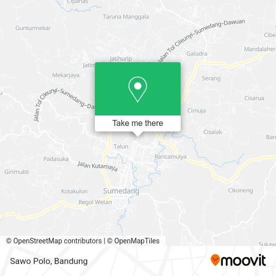 Sawo Polo map