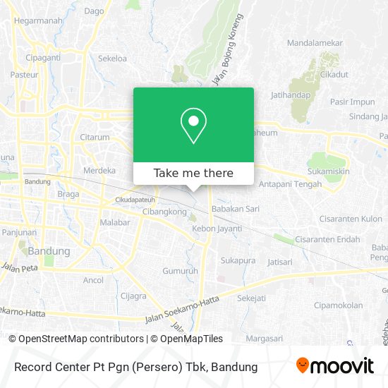 Record Center Pt Pgn (Persero) Tbk map