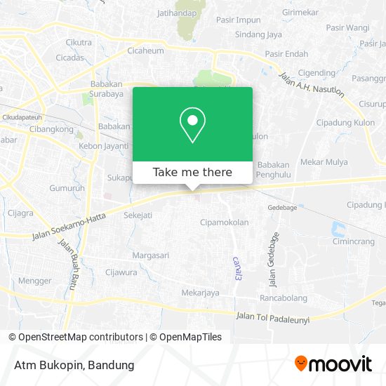 Atm Bukopin map