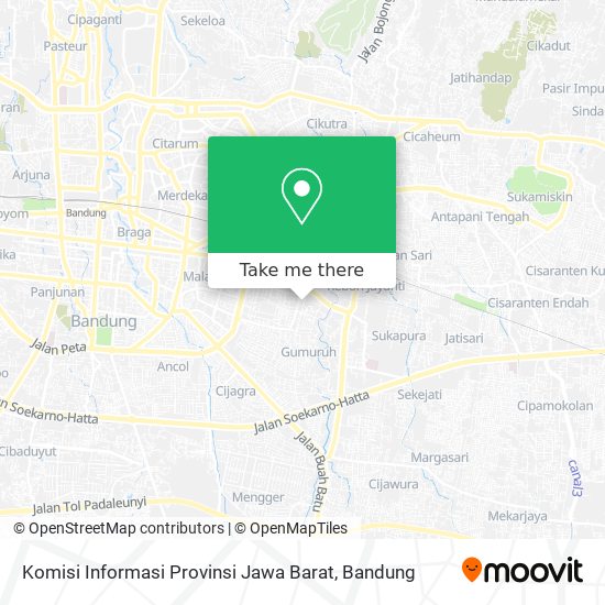 Komisi Informasi Provinsi Jawa Barat map