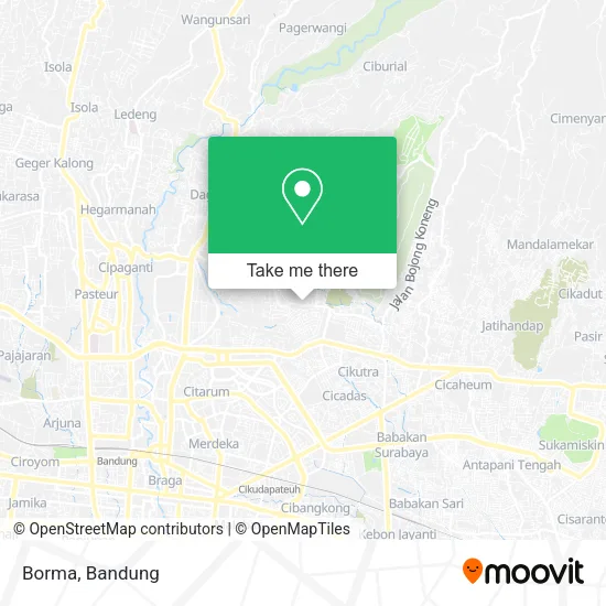 Borma map