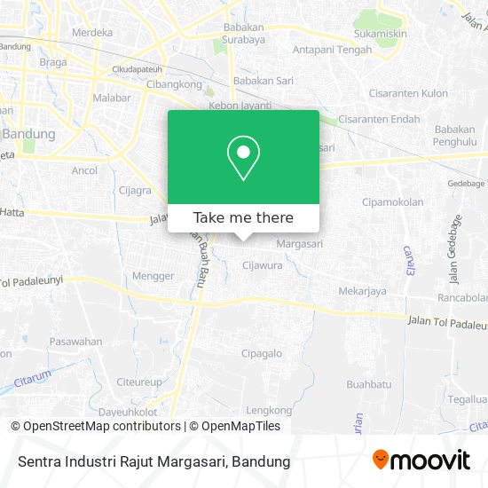 Sentra Industri Rajut Margasari map