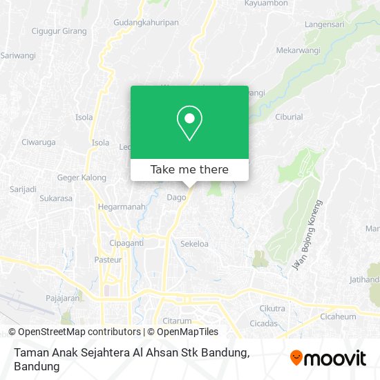Taman Anak Sejahtera Al Ahsan Stk Bandung map
