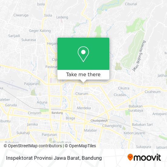 Inspektorat Provinsi Jawa Barat map