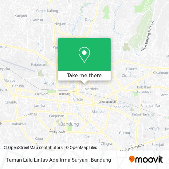 Taman Lalu Lintas Ade Irma Suryani map