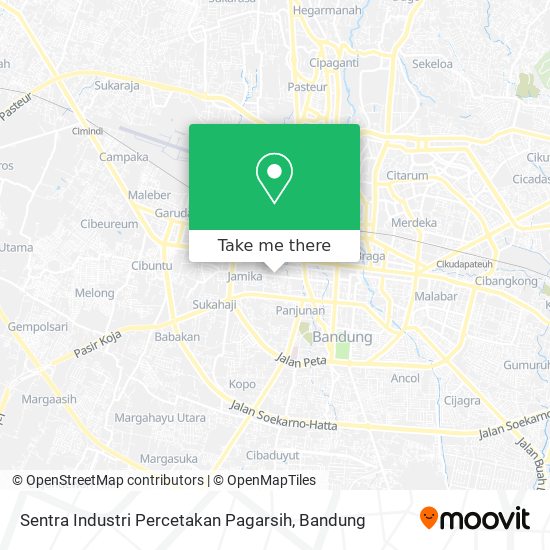 Sentra Industri Percetakan Pagarsih map