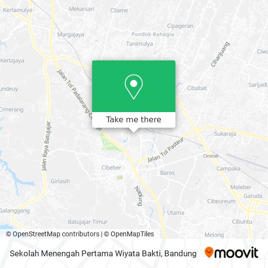 Sekolah Menengah Pertama Wiyata Bakti map