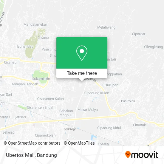 Ubertos Mall map