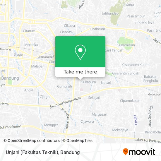 Unjani (Fakultas Teknik) map