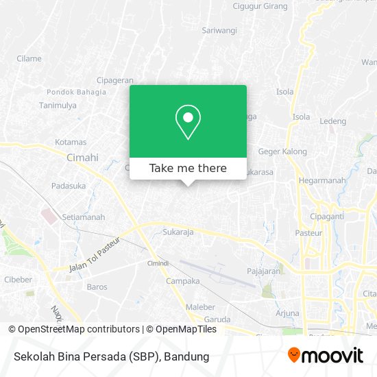 Sekolah Bina Persada (SBP) map