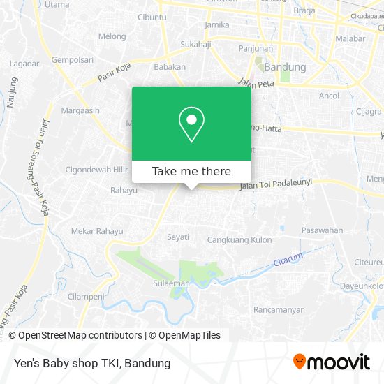 Yen's Baby shop TKI map