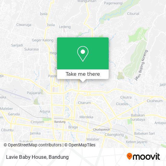 Lavie Baby House map