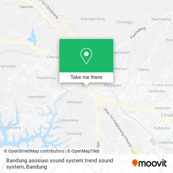 Bandung asosiasi sound system trend sound system map