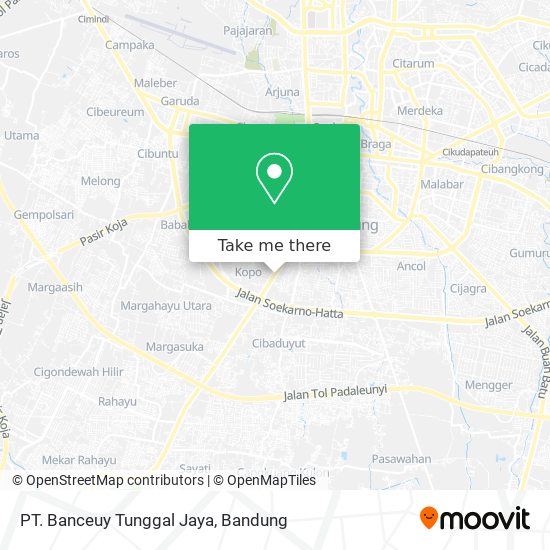 PT. Banceuy Tunggal Jaya map