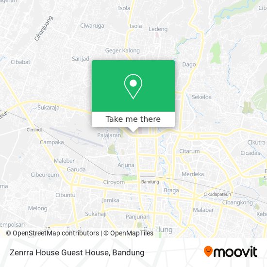 Zenrra House Guest House map