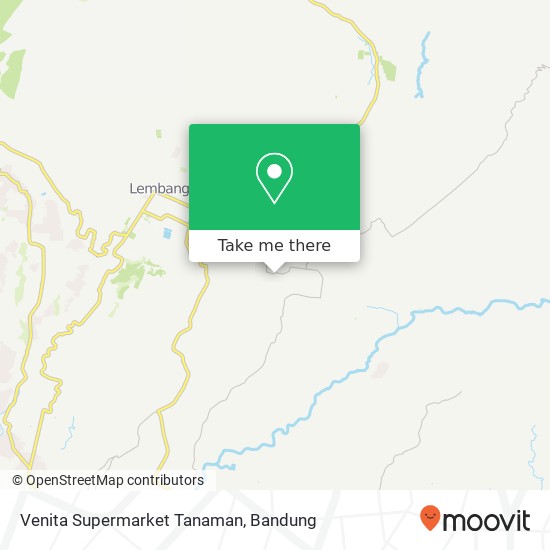 Venita Supermarket Tanaman map